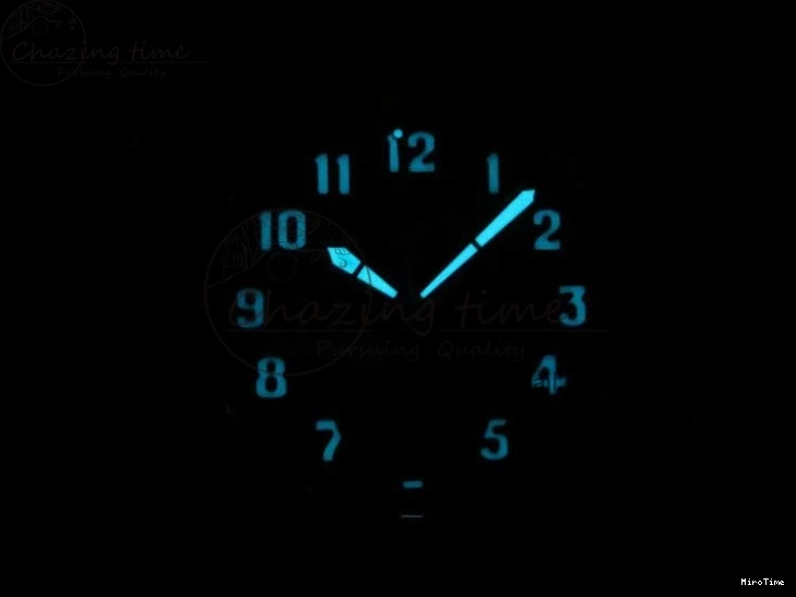 MIROTIME 0323 Calatrava 5524R Pilot Travel Time RG GRF Brown Dial on Brown Leather Strap MIYOTA TopPick 7155